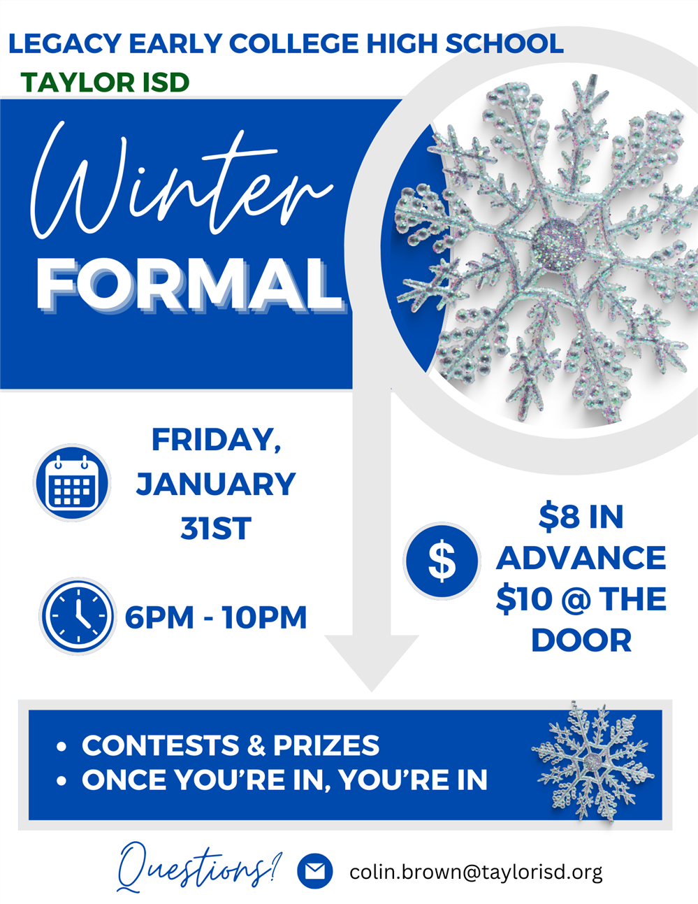  Winter Formal 1/31