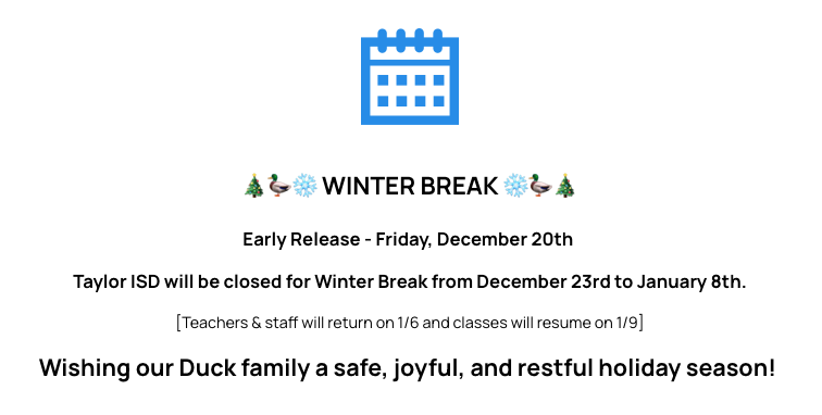 Winter Break