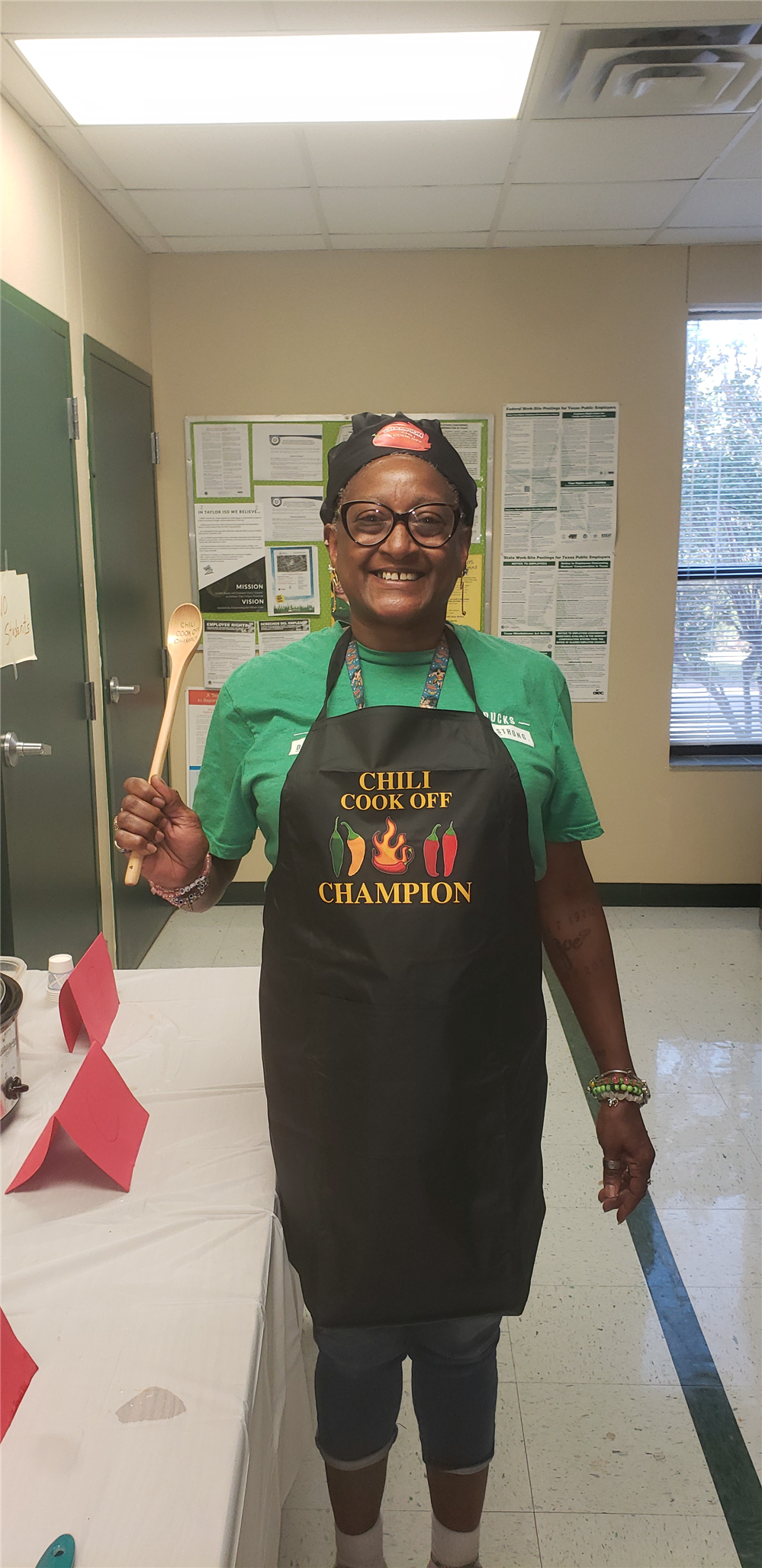  Chili Cook-Off Winner