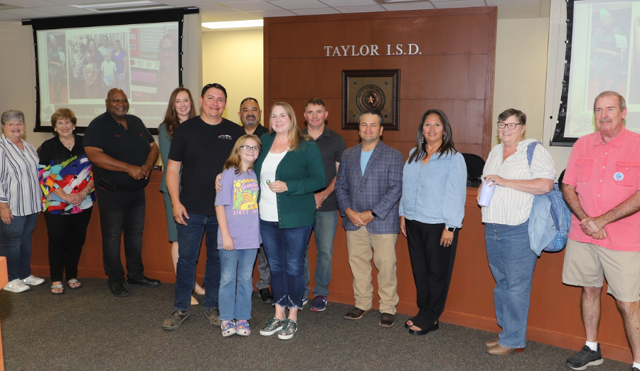  Lindsey Cram receives the October Superintendent Coin of Excellence